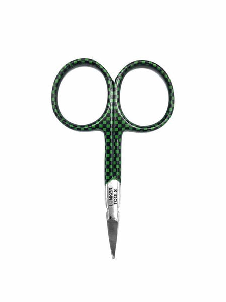 Green Black Fly Tying Scissors