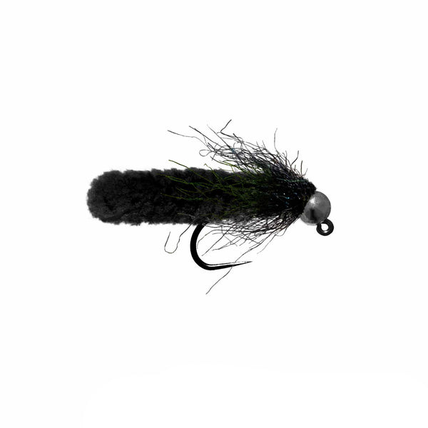 Mop Fly (Ice Dubbing) – Black