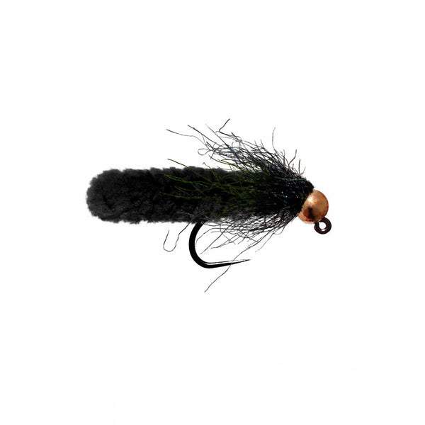 Mop Fly (Ice Dubbing) – Black