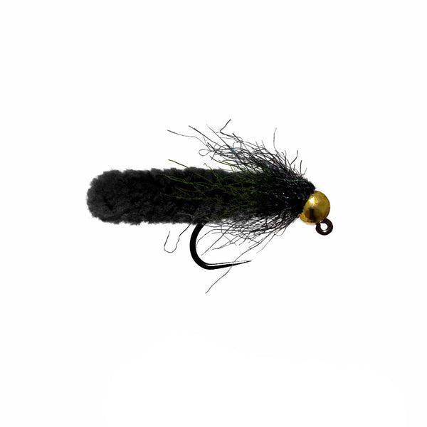 Mop Fly (Ice Dubbing) – Black