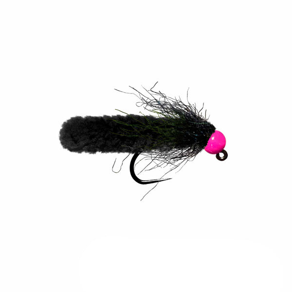 Mop Fly (Ice Dubbing) – Black