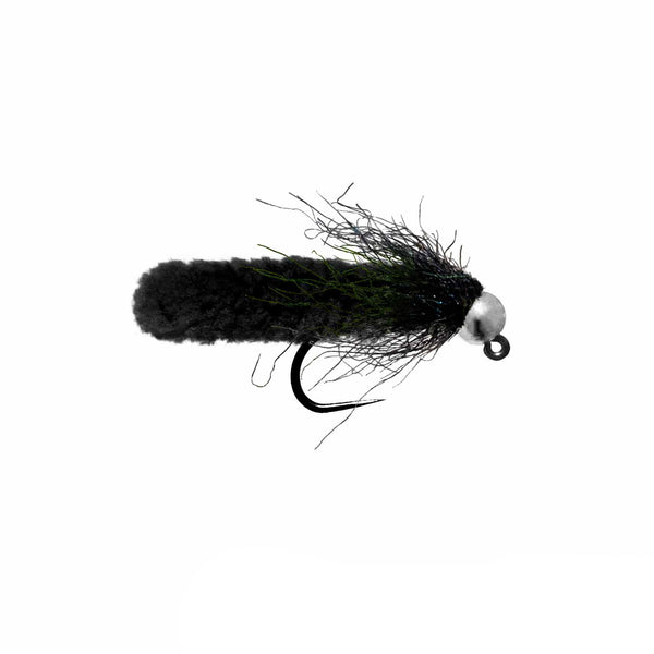 Mop Fly (Ice Dubbing) – Black