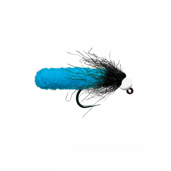 Mop Fly (Ice Dubbing) – Bright Blue