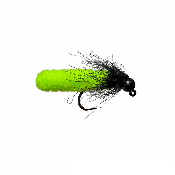 Mop Fly (Ice Dubbing) – Chartreuse