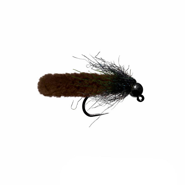 Mop Fly (Ice Dubbing) – Dark Brown