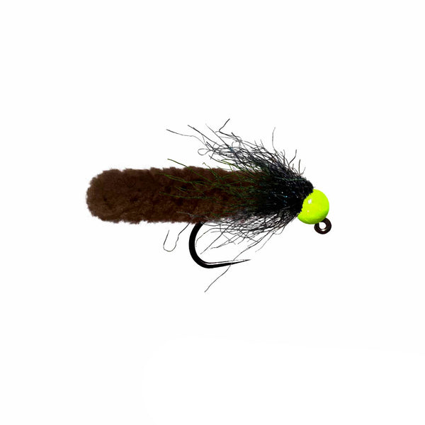Mop Fly (Ice Dubbing) – Dark Brown