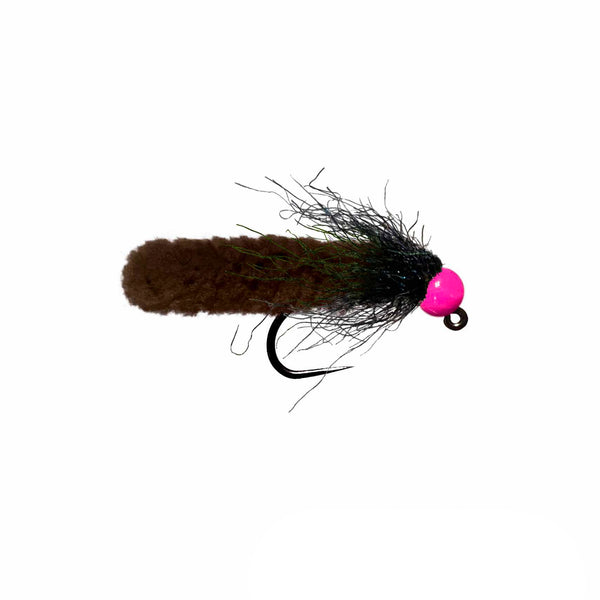 Mop Fly (Ice Dubbing) – Dark Brown