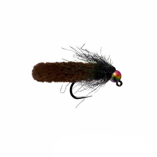 Mop Fly (Ice Dubbing) – Dark Brown
