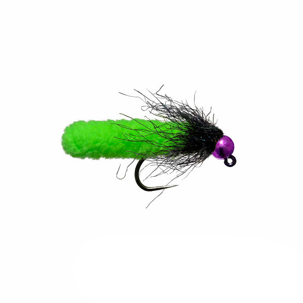 Mop Fly (Ice Dubbing) – Green (Fluorescent)