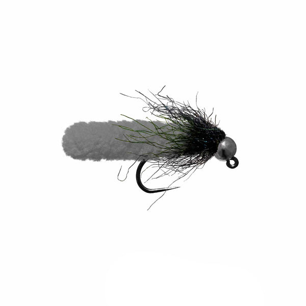 Mop Fly (Ice Dubbing) – Gray