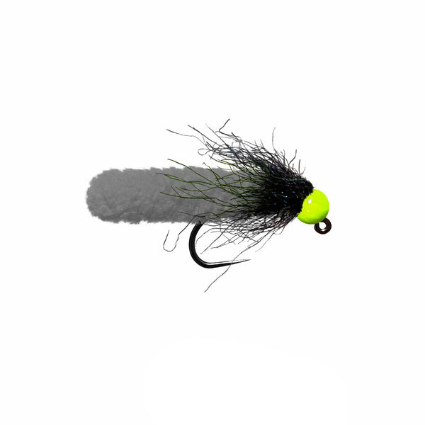 Mop Fly (Ice Dubbing) – Gray