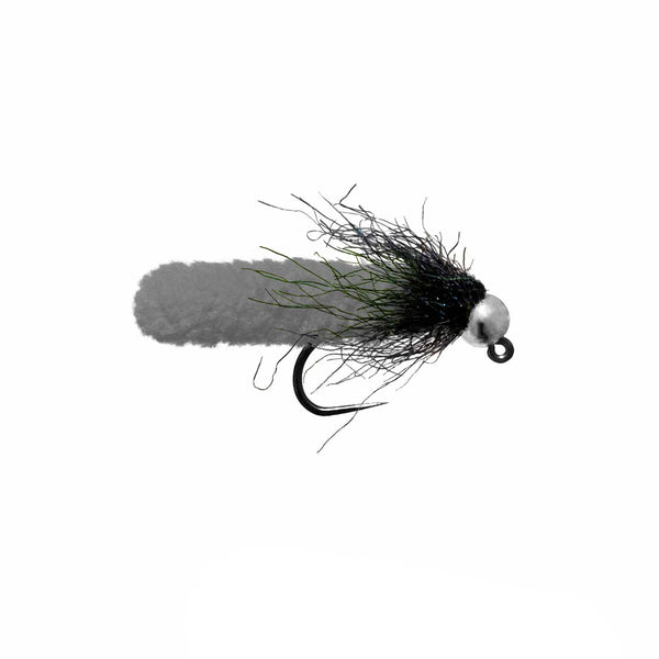 Mop Fly (Ice Dubbing) – Gray