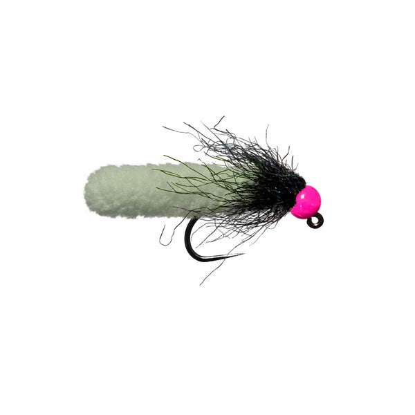 Mop Fly (Ice Dubbing) – Pale Olive