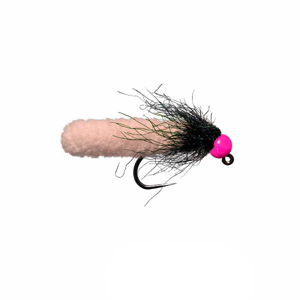 Mop Fly (Ice Dubbing) – Peach