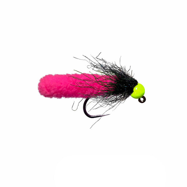 Mop Fly (Ice Dubbing) – Hot Pink