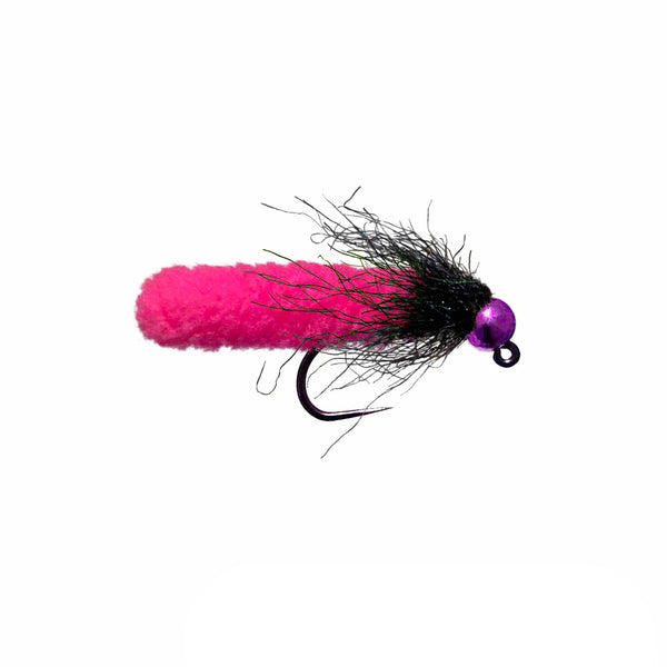 Mop Fly (Ice Dubbing) – Hot Pink