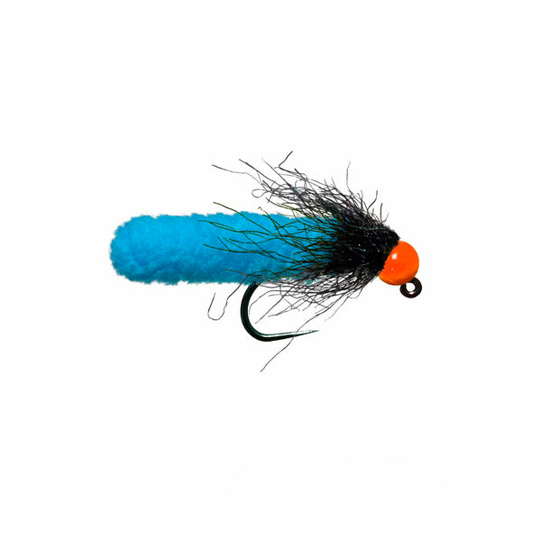 Mop Fly (Ice Dubbing) – Bright Blue