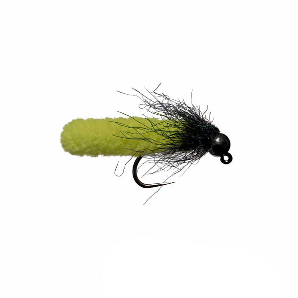 Mop Fly (Ice Dubbing) – Golden Olive