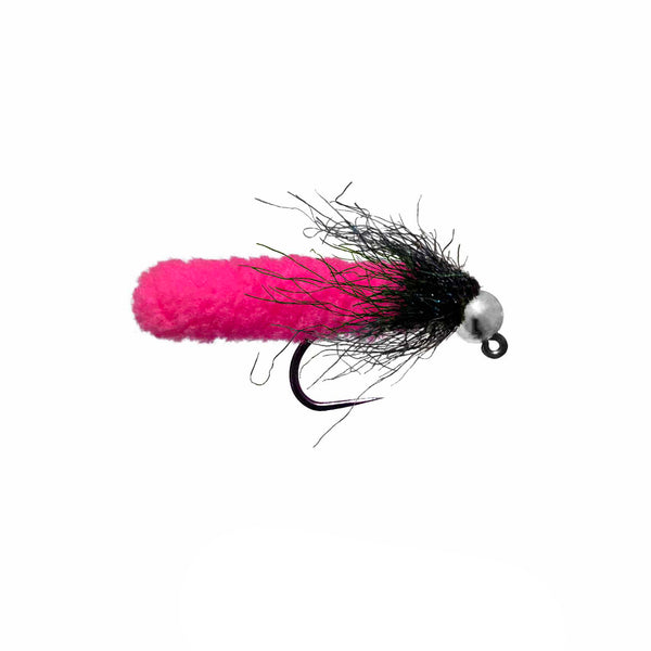 Mop Fly (Ice Dubbing) – Hot Pink